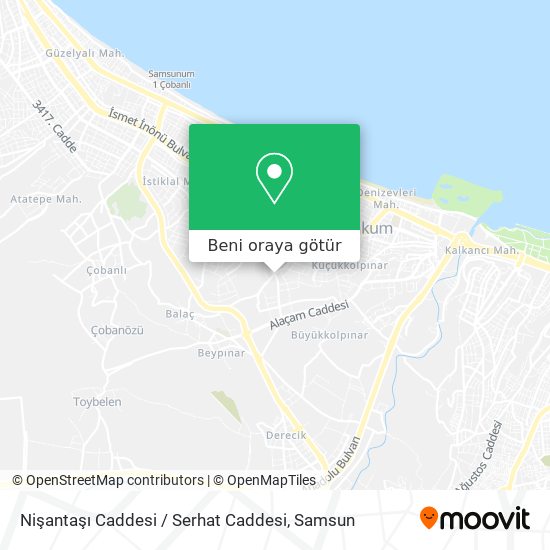 Nişantaşı Caddesi / Serhat Caddesi harita