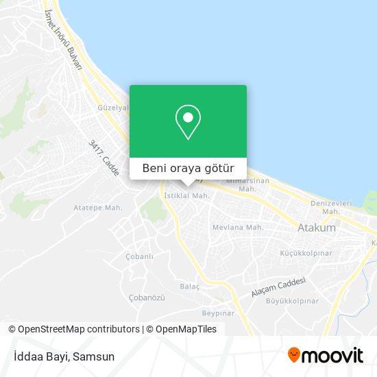 İddaa Bayi harita