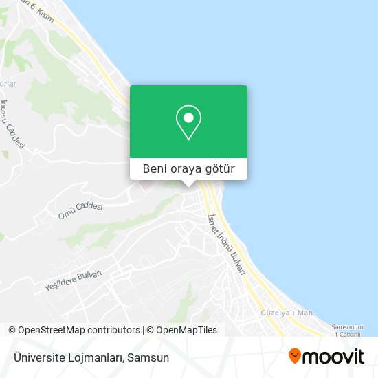 Üniversite Lojmanları harita