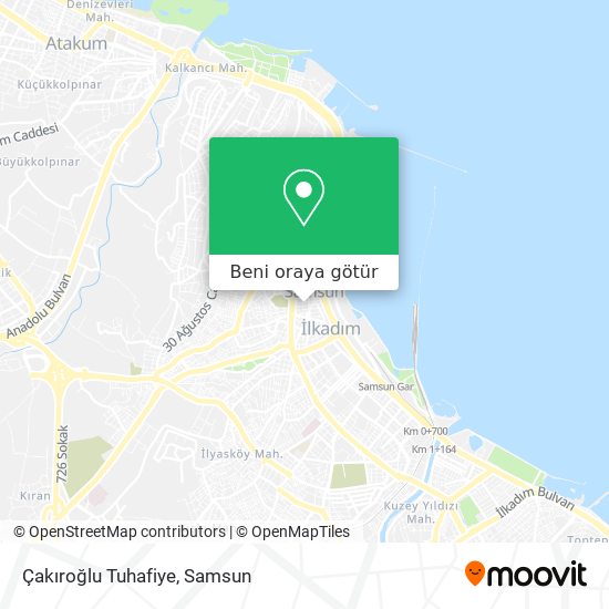 Çakıroğlu Tuhafiye harita