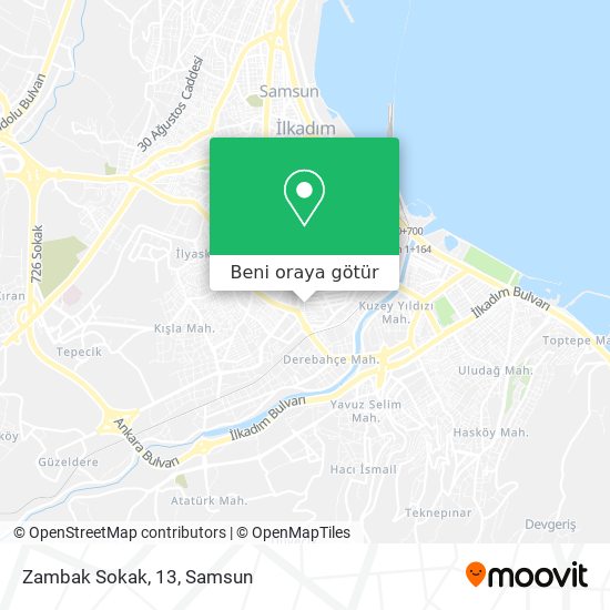 Zambak Sokak, 13 harita