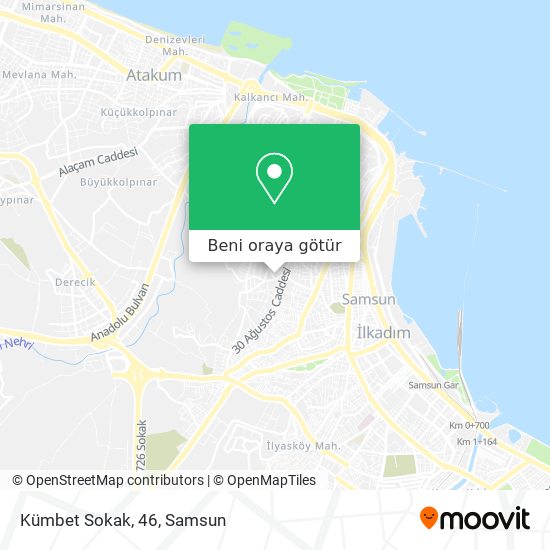 Kümbet Sokak, 46 harita