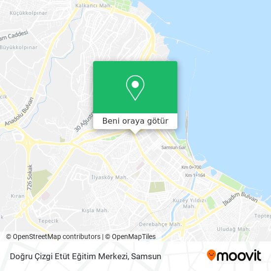 Doğru Çizgi Etüt Eğitim Merkezi harita