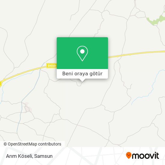 Arım Köseli harita