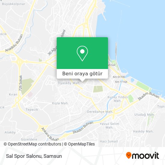 Sal Spor Salonu harita