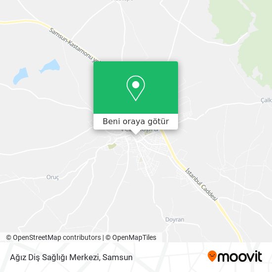 Ağız Diş Sağlığı Merkezi harita