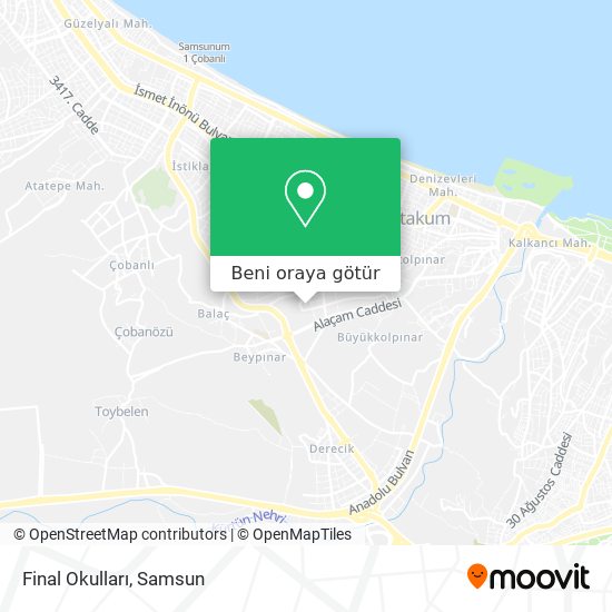 Final Okulları harita