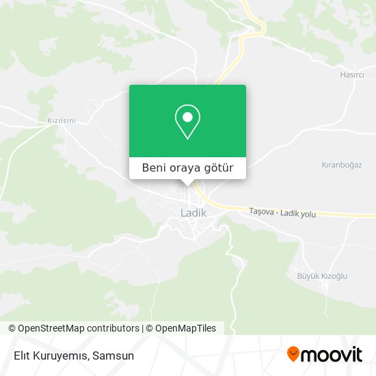 Elıt Kuruyemıs harita