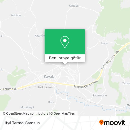 Ifyıl Termo harita