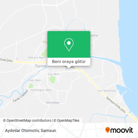 Aydınlar Otomotiv harita