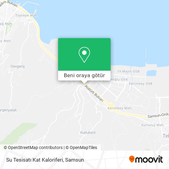 Su Tesisatı Kat Kaloriferi harita
