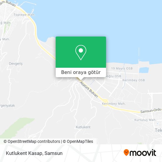Kutlukent Kasap harita