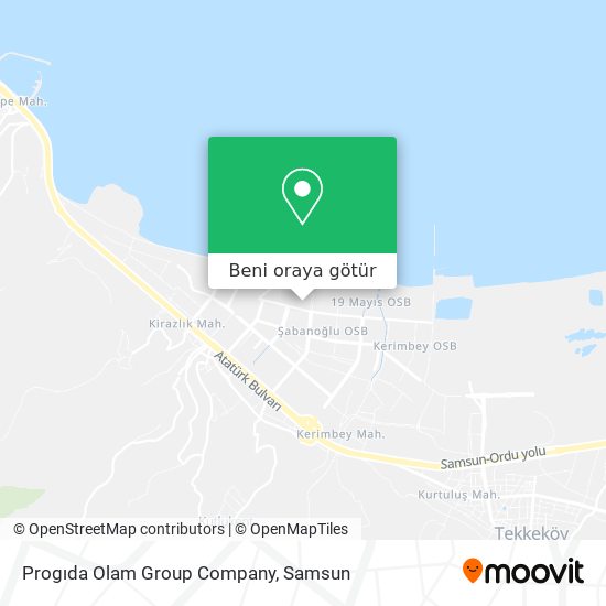 Progıda Olam Group Company harita