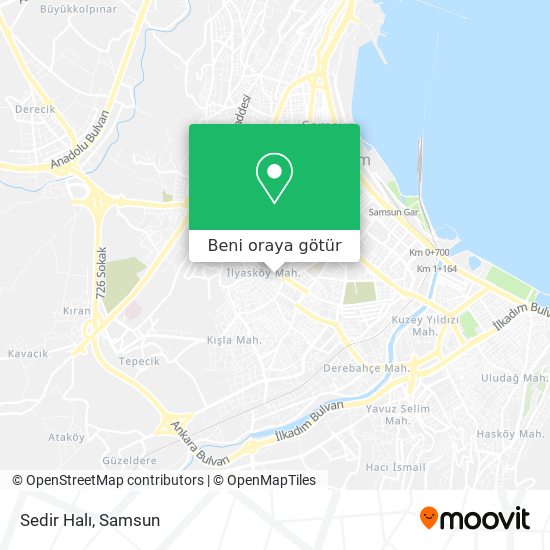 Sedir Halı harita