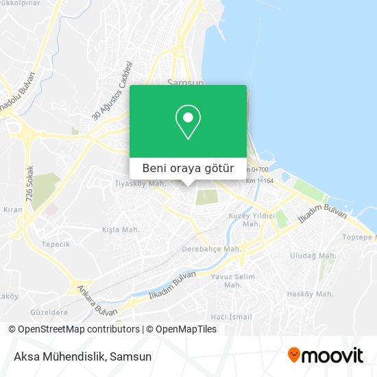 Aksa Mühendislik harita
