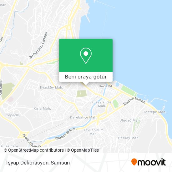 İşyap Dekorasyon harita