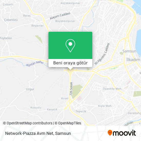 Network-Pıazza Avm Net harita