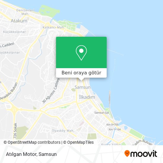 Atılgan Motor harita