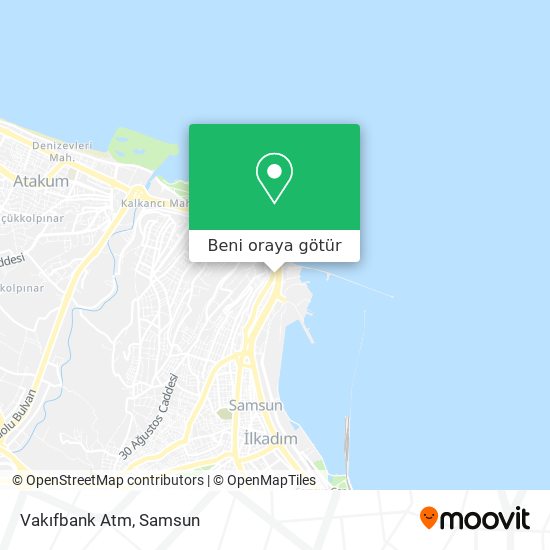 Vakıfbank Atm harita