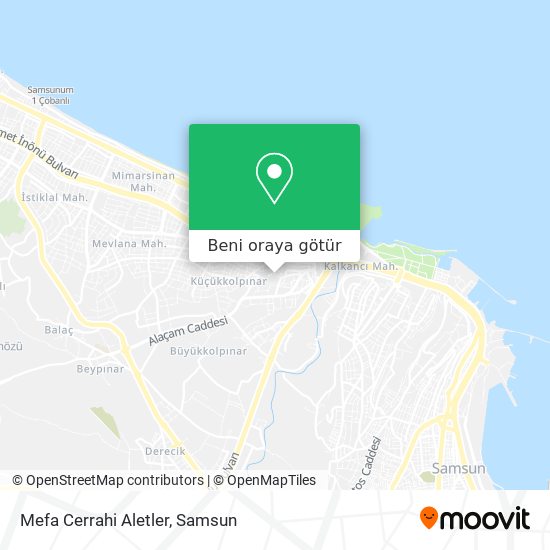 Mefa Cerrahi Aletler harita
