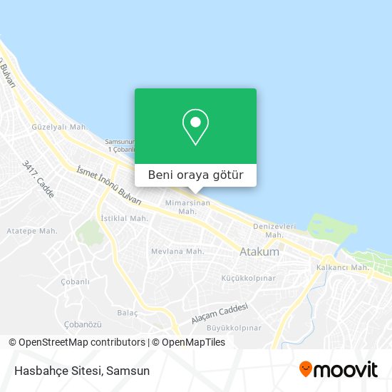 Hasbahçe Sitesi harita