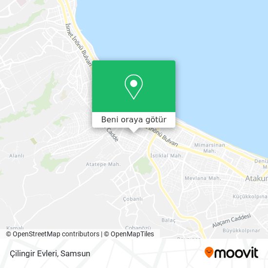 Çilingir Evleri harita