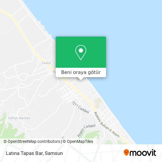 Latına Tapas Bar harita