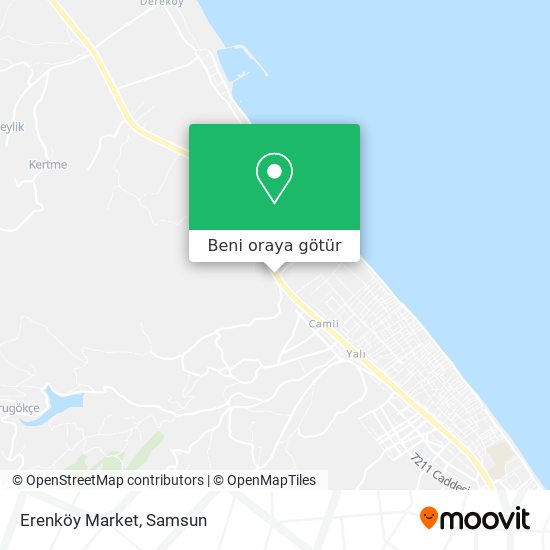 Erenköy Market harita