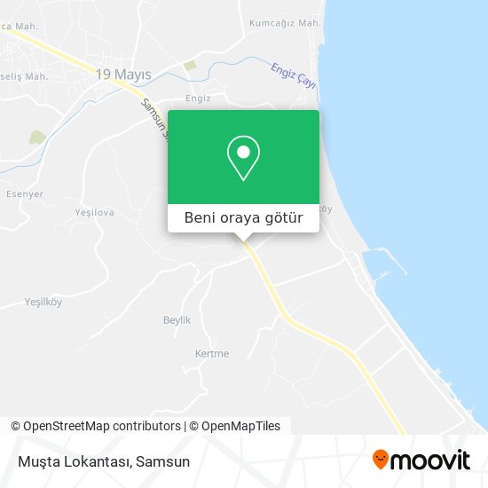 Muşta Lokantası harita