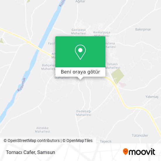 Tornacı Cafer harita