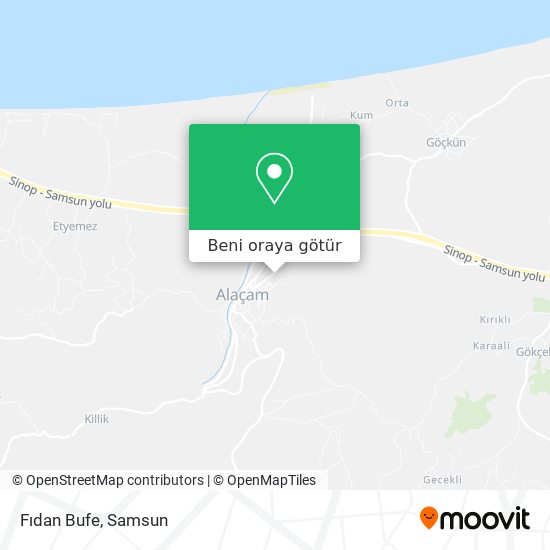 Fıdan Bufe harita