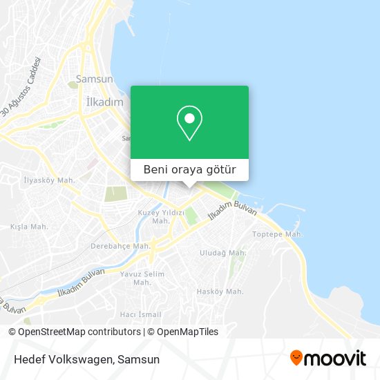 Hedef Volkswagen harita