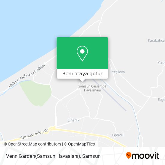 Venn Garden(Samsun Havaalanı) harita