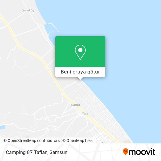 Camping 87 Taflan harita