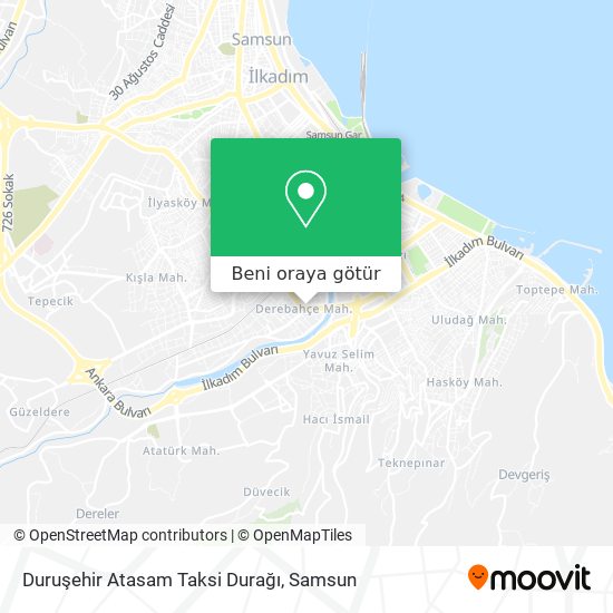 Duruşehir Atasam Taksi Durağı harita