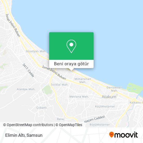 Elimin Altı harita
