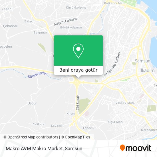 Makro AVM Makro Market harita
