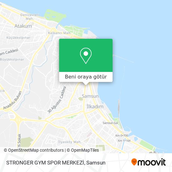 STRONGER GYM SPOR MERKEZİ harita