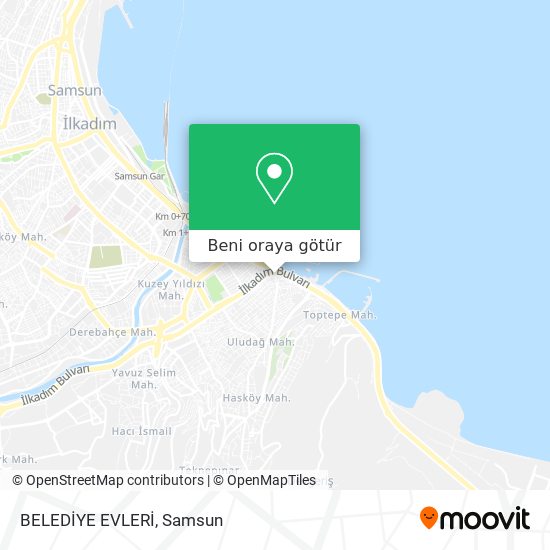 BELEDİYE EVLERİ harita