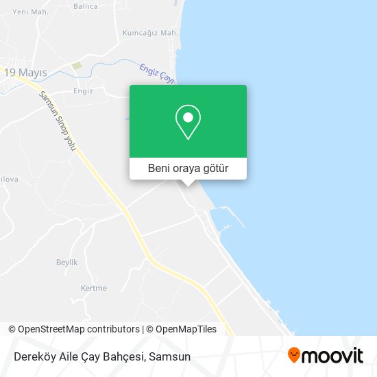 Dereköy Aile Çay Bahçesi harita