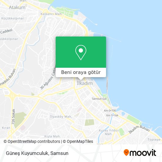 Güneş Kuyumculuk harita