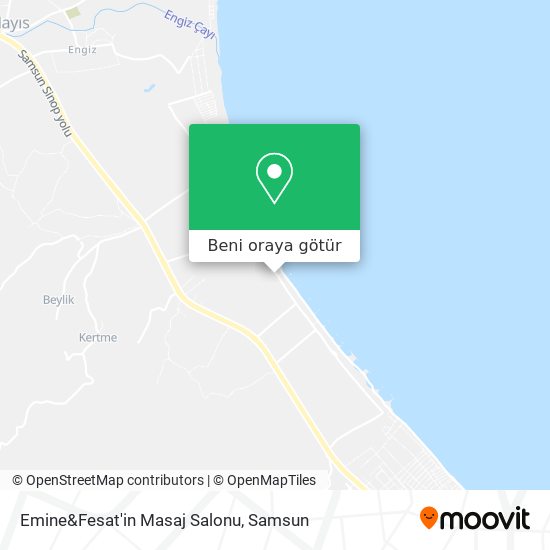 Emine&Fesat'in Masaj Salonu harita