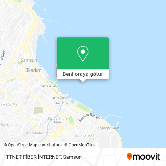TTNET FİBER İNTERNET harita