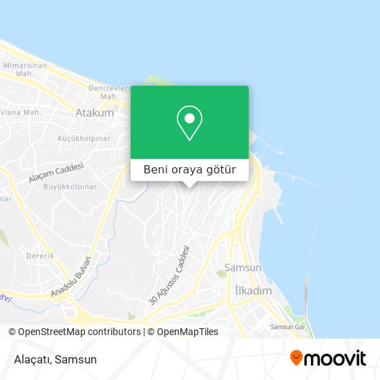 Alaçatı harita