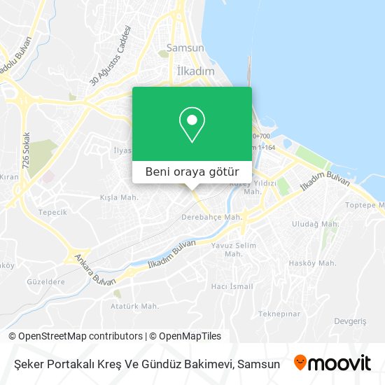 Şeker Portakalı Kreş Ve Gündüz Bakimevi harita