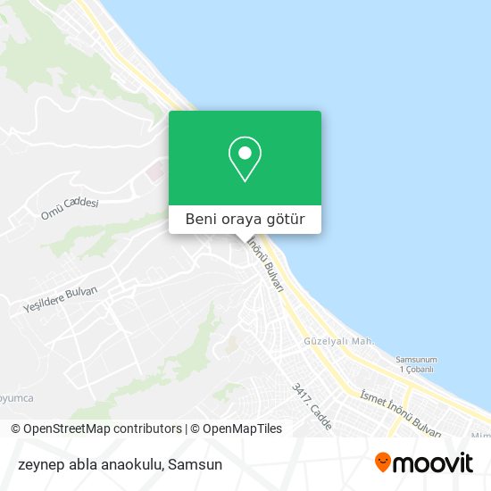 zeynep abla anaokulu harita