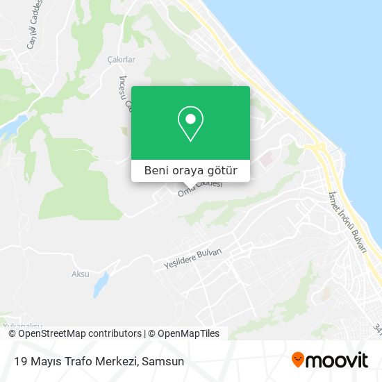19 Mayıs Trafo Merkezi harita
