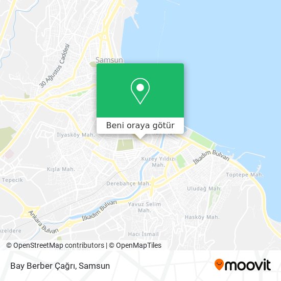 Bay Berber Çağrı harita