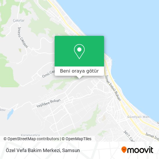 Özel Vefa Bakim Merkezi harita