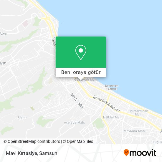 Mavi Kırtasiye harita